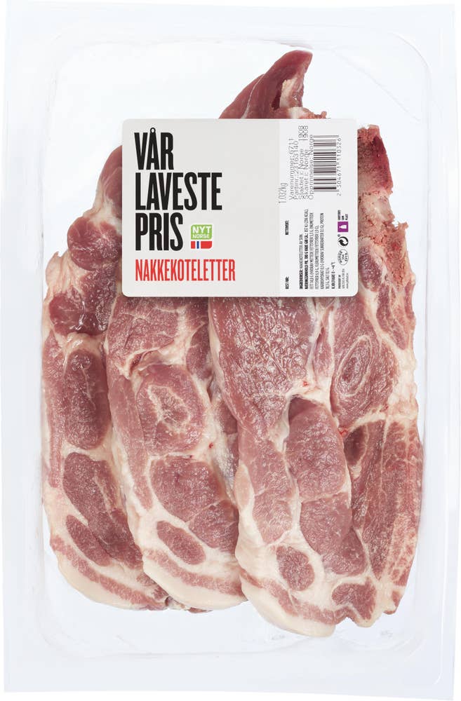 Vår Laveste Pris Nakkekoteletter