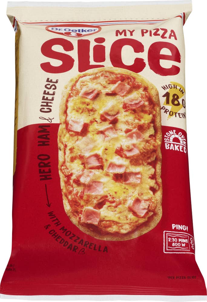 Dr. Oetker My Pizza Slice Skinke & Ost