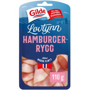 Gilde Hamburgerrygg Løvtynn