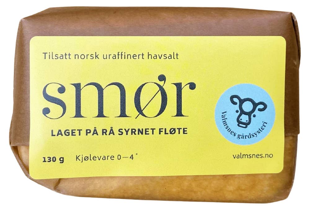 Valmsnes Gård Smør upasteurisert