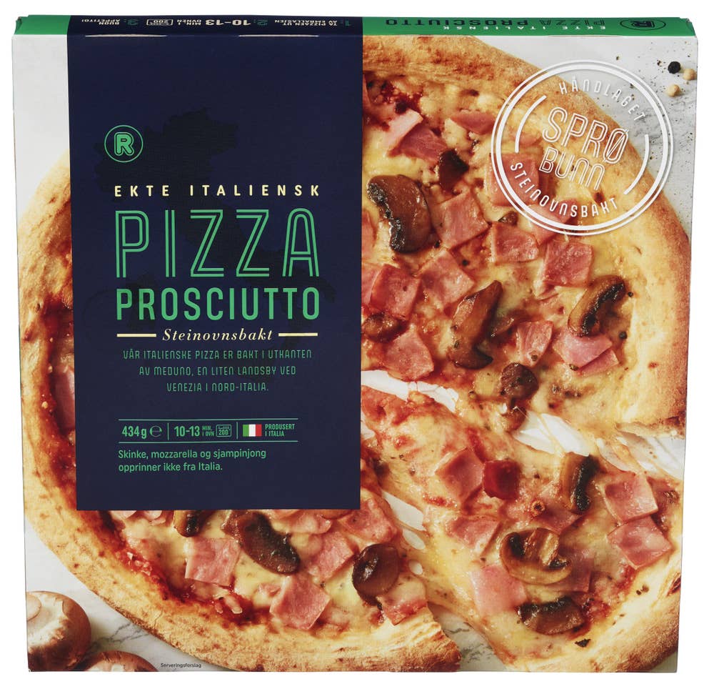 R Pizza Prosciutto