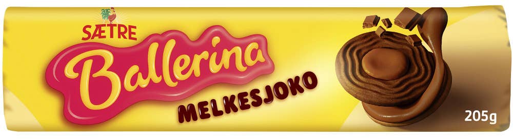 Ballerina Melkesjokolade