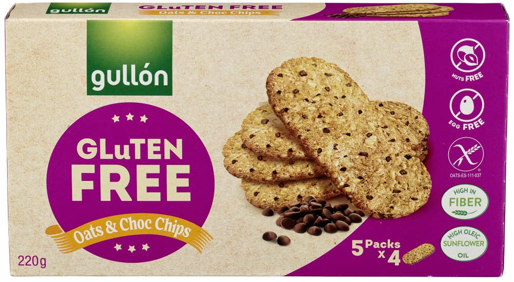 Gullón Glutenfrie oats & choco chips