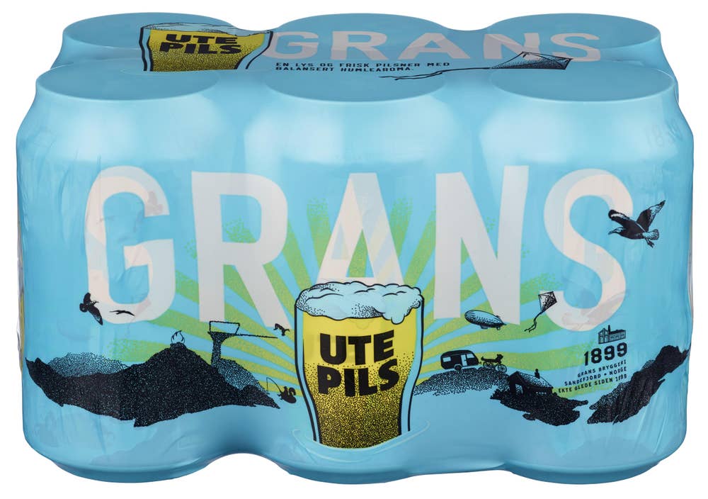 Grans Utepils 6 x 0,33L