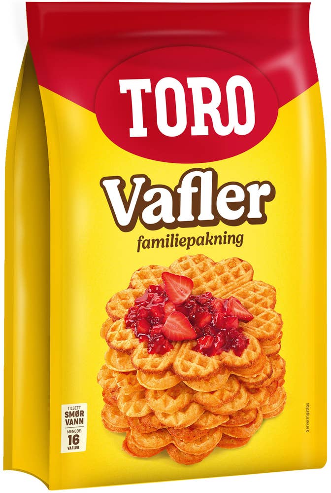 Toro Vafler Familiepakning