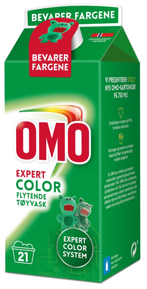 OMO Color flytende Påfyll, stor