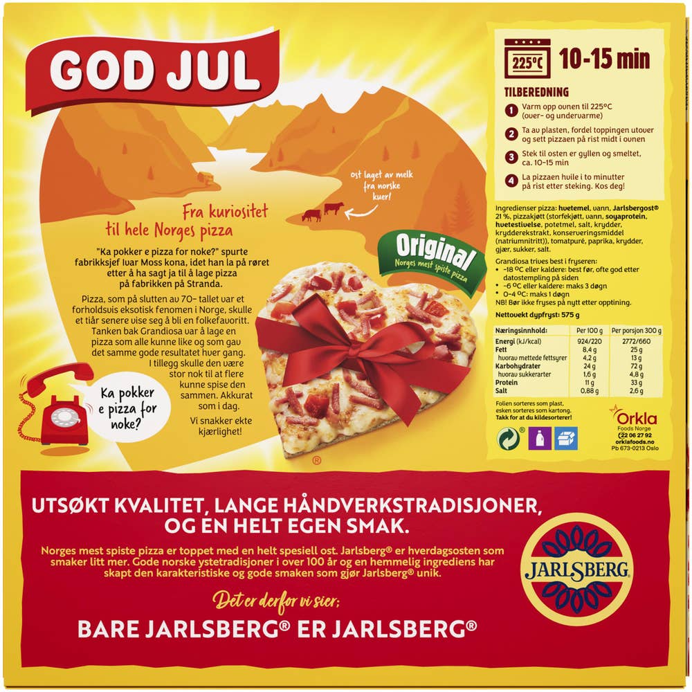 Grandiosa pizza Original