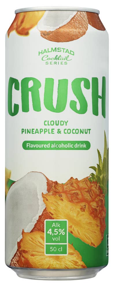Halmstad Crush Cloudy Pineapple & Coconut