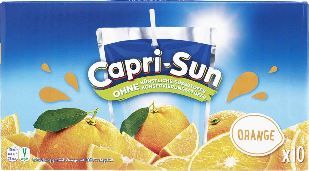 Capri-Sun Capri Sonne Appelsin 10 stk