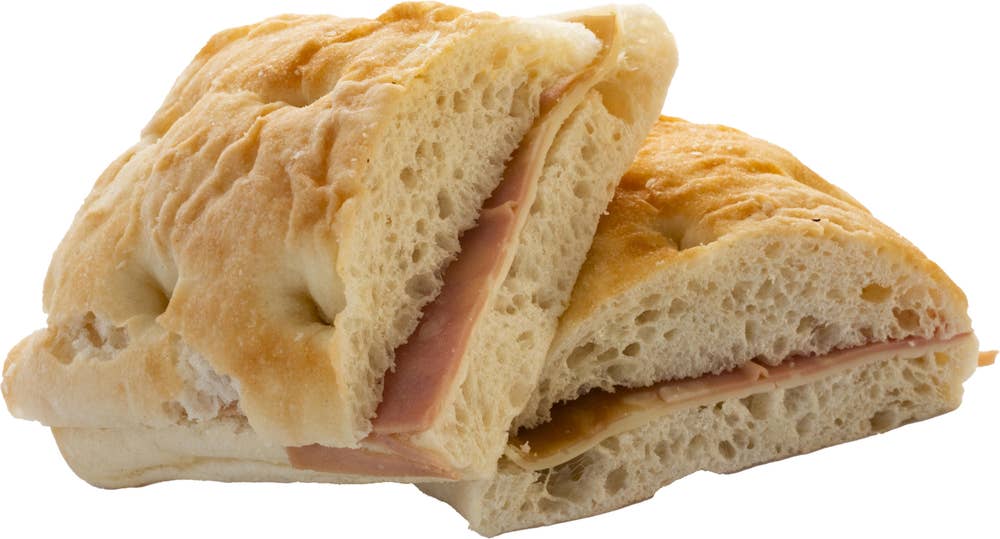 Kokkeriet Pinsa Mortadella og edamer
