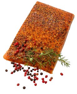 Kim Rudi Varmrøkt Ørret med Peppermix Fra Hallingdalen, i bit