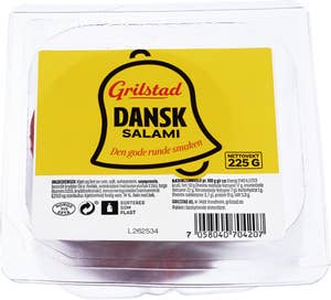 Grilstad Dansk salami Skivet