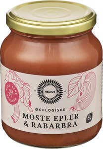 Helios Økologiske moste epler & rabarbra