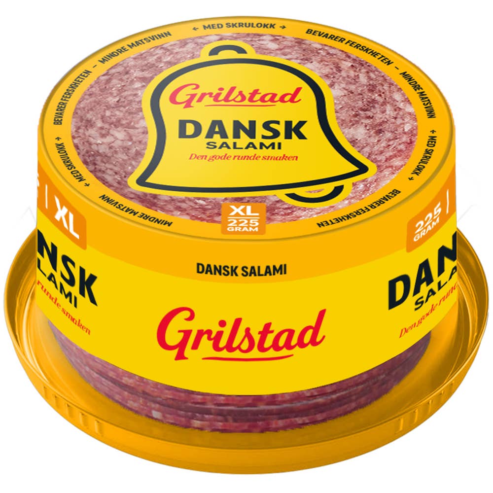 Grilstad Dansk salami Skivet