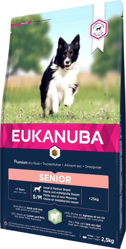 Eukanuba Tørrfôr for seniorhunder Small / medium breed