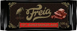 FREIA Kokesjokolade 70% kakao