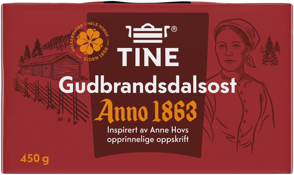 TINE Anno 1863 Gudbrandsdalsost