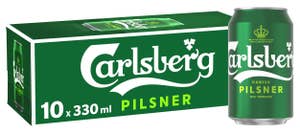 Carlsberg Pilsner Boks, 10x0,33l