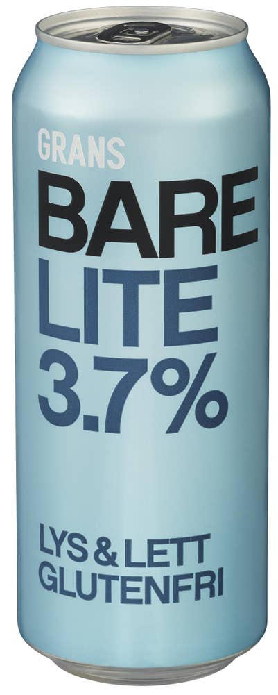 Grans Glutenfri BARE Lite 3,7%