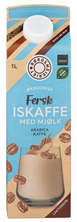 Rørosmeieriet Økologisk Fersk Iskaffe Med mjølk