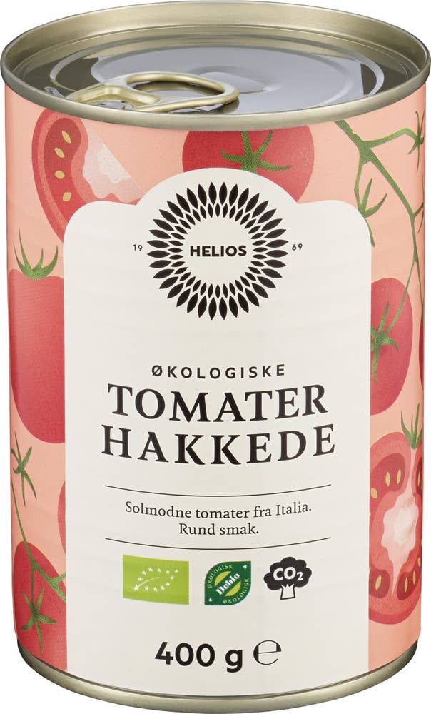 Helios Hakkede Tomater Økologisk