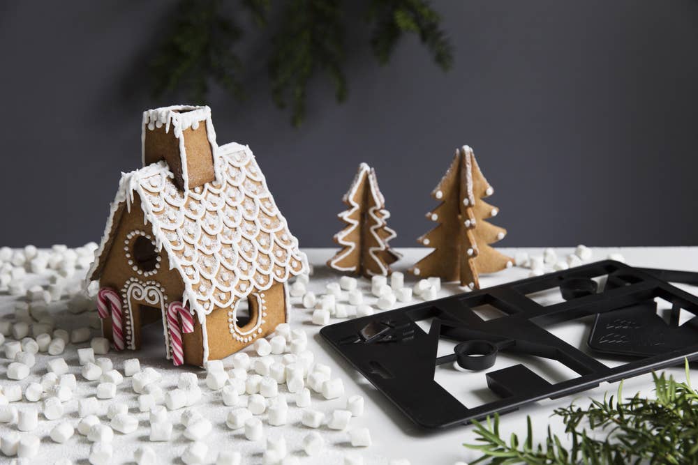 GastroMax Utskjærer til grantre til pepperkakebaking To størrelser