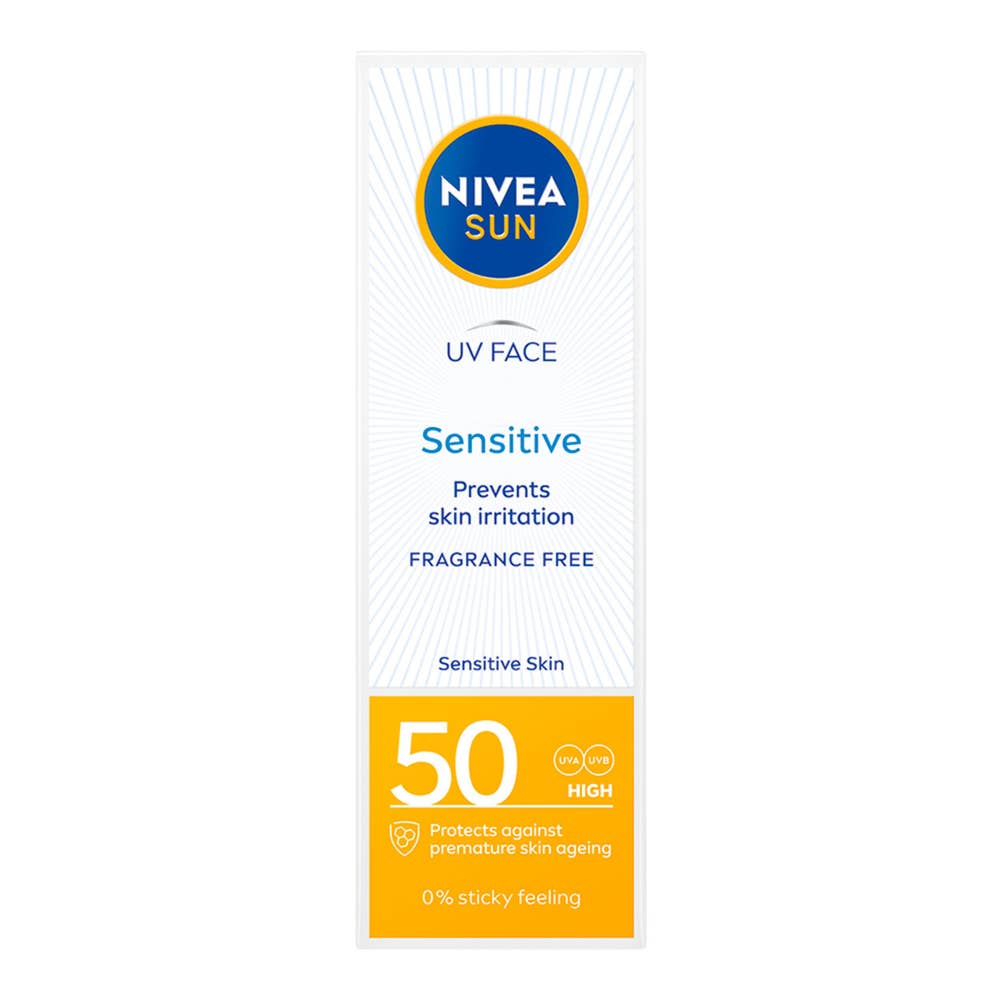 Nivea Sun UV Face Sensitive cream SPF 50