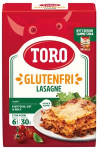 Toro Glutenfri lasagne Familiepakning