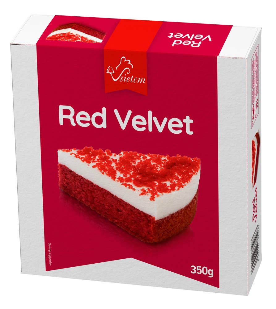 Sietem Red velvet - ostekake