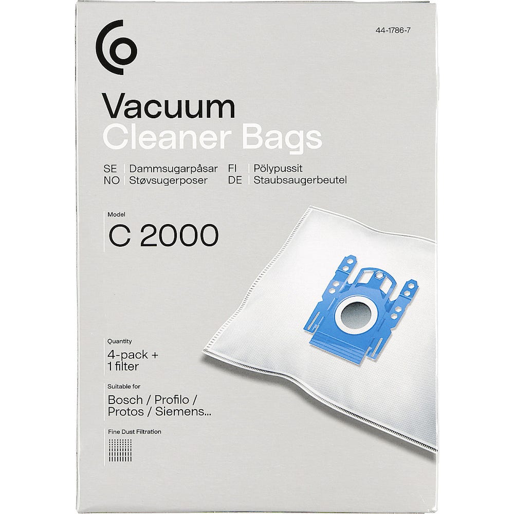 Clas Ohlson Støvsugerpose C2000