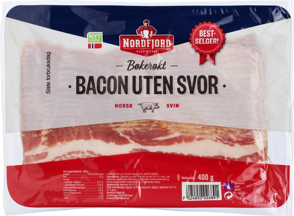 Bacon Uten Svor