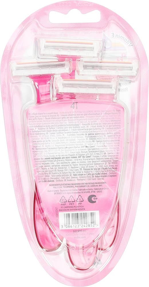 BIC Barberhøvel Miss Soleil 4 stk