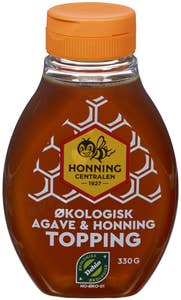 Honningcentralen Økologisk topping med agave og honning