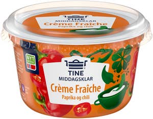 TINE Crème Fraîche Paprika og chili
