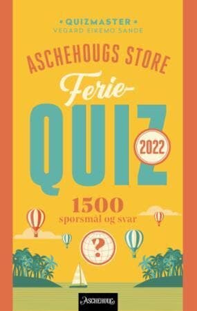 ARK Aschehougs store feriequiz 2022 Vegard Eikemo Sande