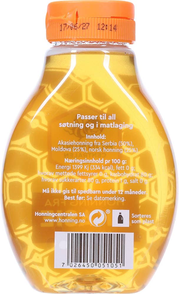 Honningcentralen Flytende akasiehonning