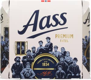 Aass Bryggeri Aass Premium fatøl 6 x 0,5l