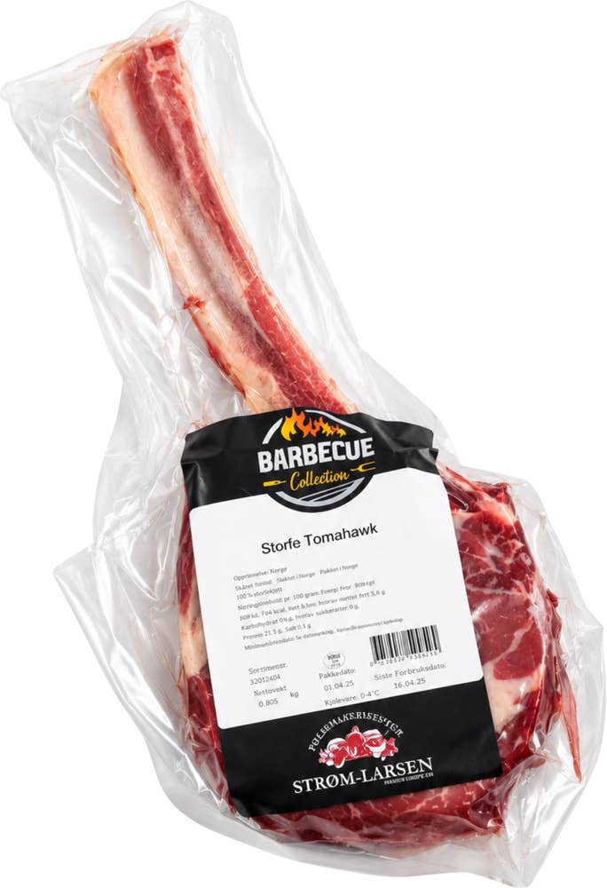 Strøm-Larsen Storfe Tomahawk Dry aged