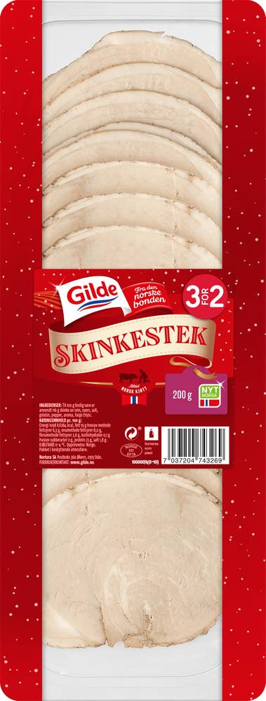 Gilde Skinkestek skivet