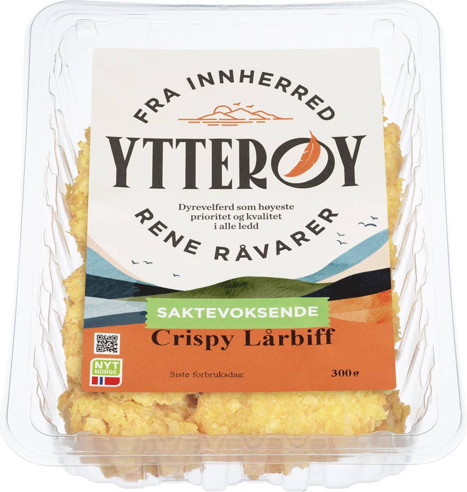 Kylling lårbiff crispy Saktevoksende kylling, 300 g
