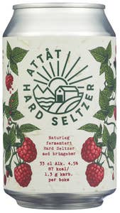 Gardsbrenneriet Attåt Hard Seltzer 4,5% Bringebær