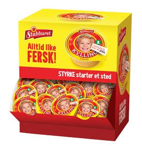 Kyllingpostei Kuvert, 22g x 70stk