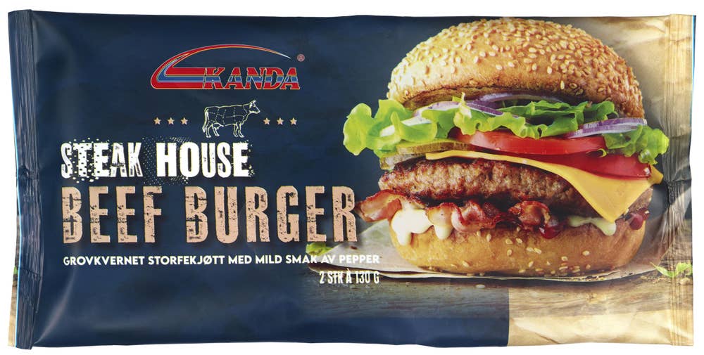 Kanda Steakhouse Beef Burger