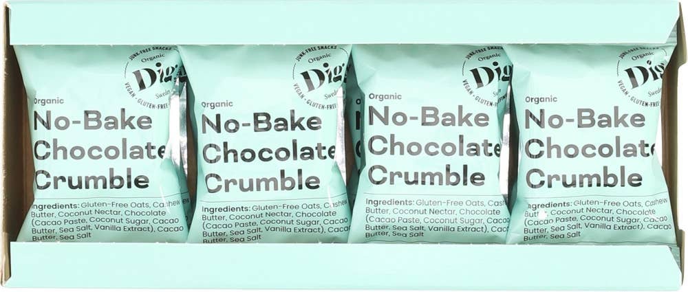 Dig chocolate crumble 35g 12pk
