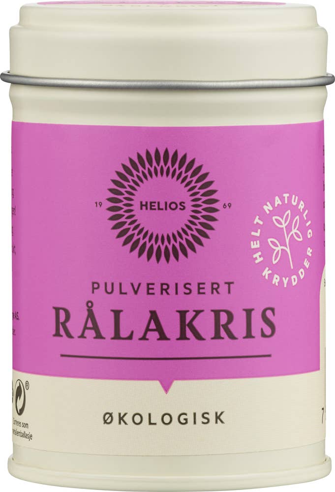 Helios Økologisk pulverisert rålakris