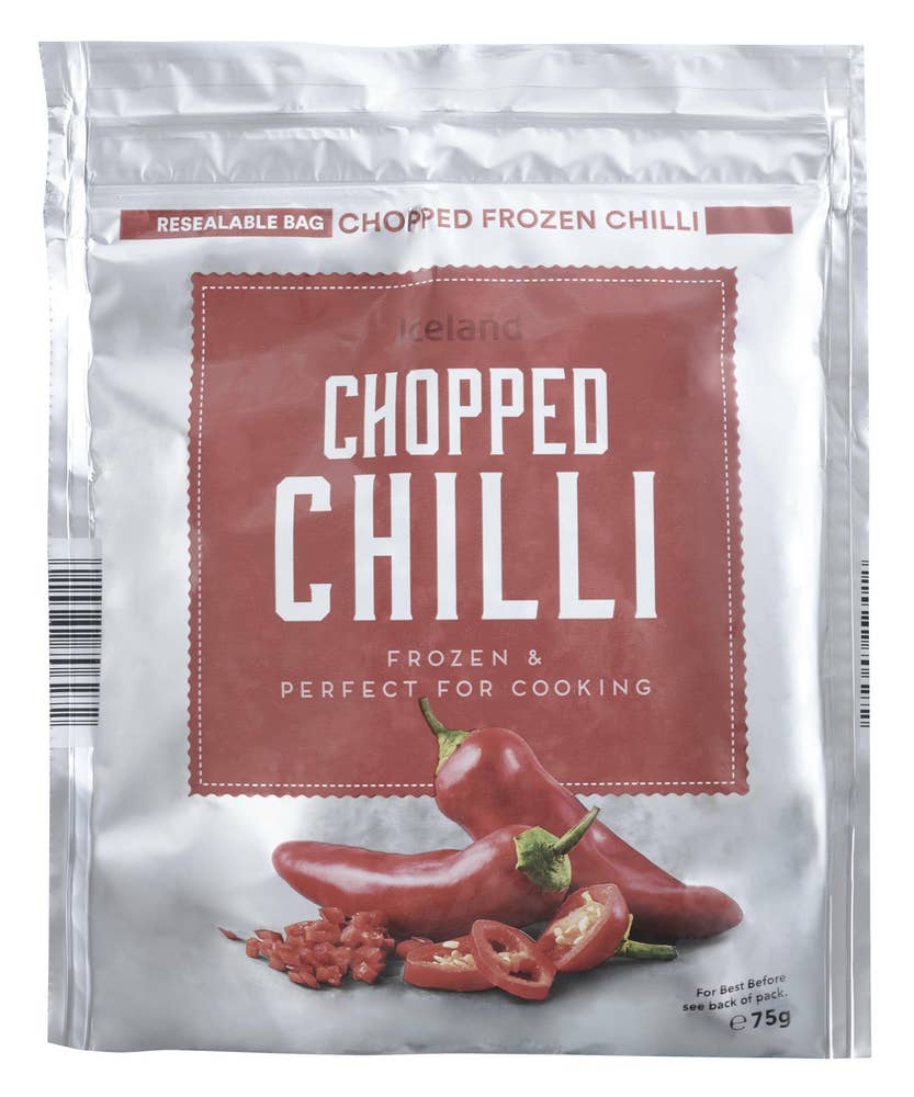 Iceland Oppkuttet Chilli