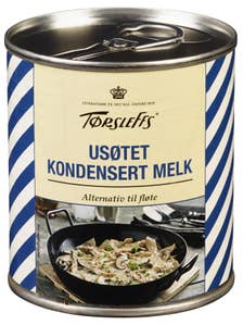 Tørsleff's Usøtet kondensert melk