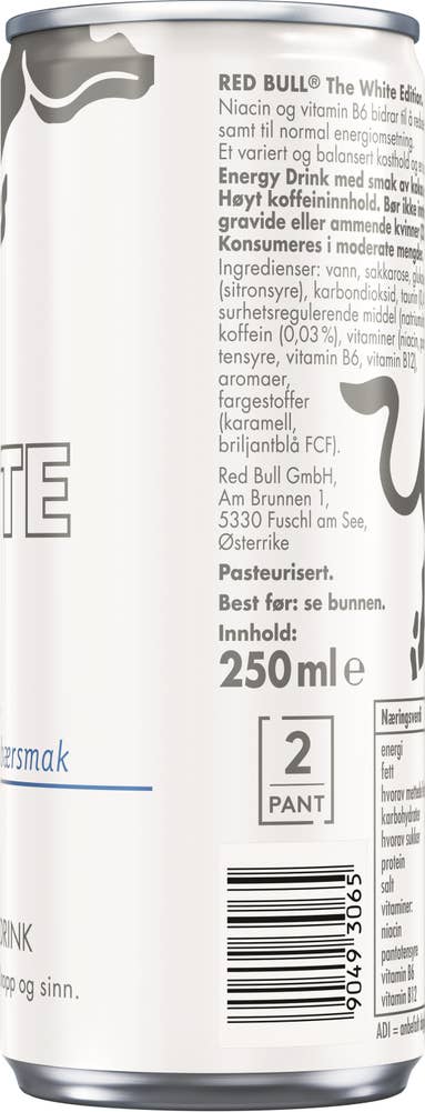Red Bull White Edition
