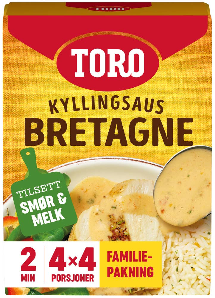 Toro Bretagne kyllingsaus Familiepakke