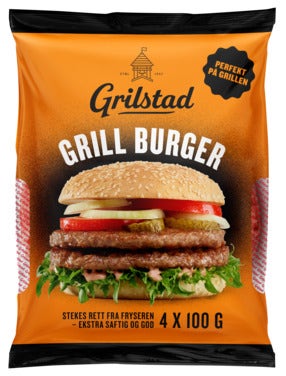 Grilstad Grillburger 4X100 G